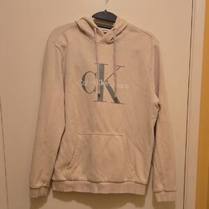 Calvin Klein Unisex Beige Hoodie
